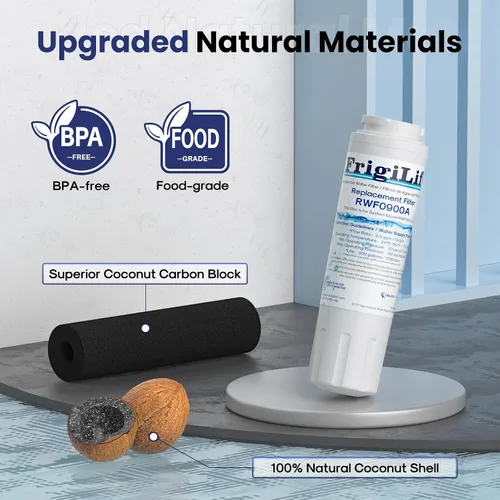 Miniatura 5 de UKF8001 Reemplazo para filtro EveryDrop 4, Everydrop EDR4RXD1, Maytag UKF8001AXX-200, UKF8001P, Whirlpool 4396395, 469006, FMM-2 MPF15090