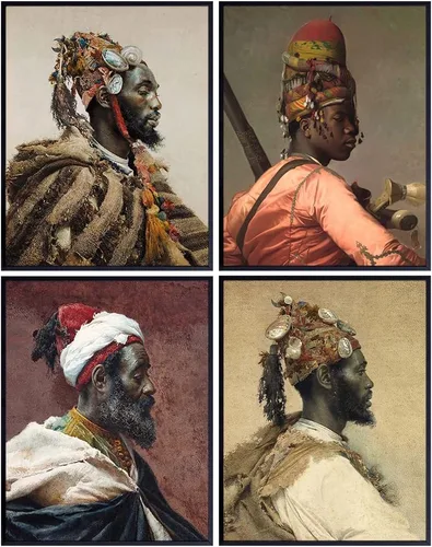 Arte de pared afroamericano - Arte negro - Decoración de pared afroamericana - Historia negra - Cultura de arte de pared afro - Decoración de cueva