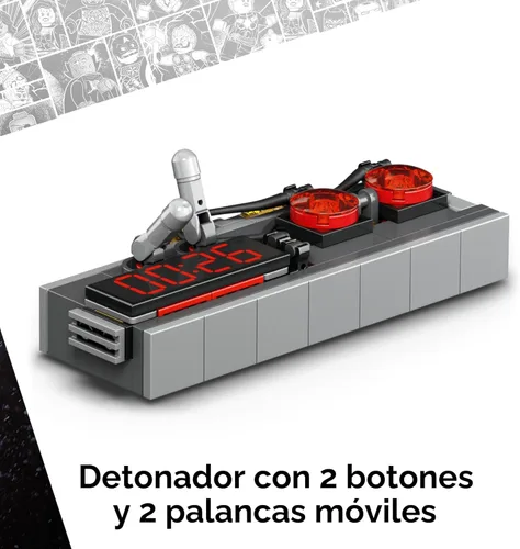 Miniatura 5 de LEGO Marvel Ravager Jumpsuit Groot Juego de Construcción para Niños y Niñas, Edades 10+ - Figura de Muestra y Jugabilidad Posicionable