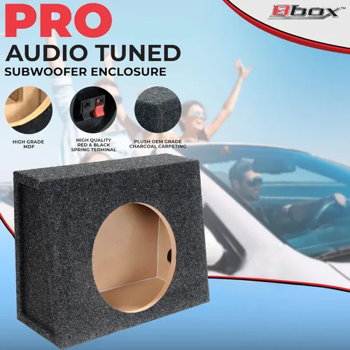 Miniatura 5 de Atrend Bbox Caja de subwoofer sellada de 12 pulgadas - Cajas de subwoofer y carcasas para automóvil - Caja de subwoofer prémium fabricada en Estados