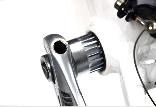 Miniatura 3 de Teyssor Extractor de manivela de bicicleta y removedor de soporte inferior con llave inglesa Kit de herramientas de reparación de ciclismo de Negro