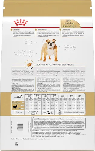Miniatura 2 de Royal Canin Breed Health Nutrition Bulldog - Alimento seco para perros adultos, bolsa de 17 libras