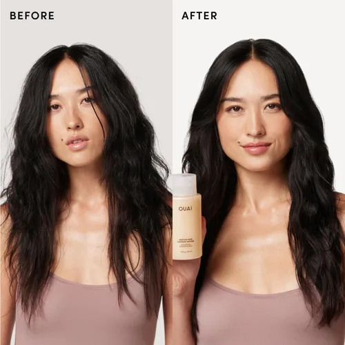 Miniatura 4 de OUAI Juego de champú y acondicionador para cabello normal - Champú y acondicionador sin sulfatos para mujeres y hombres - Elaborado con queratina
