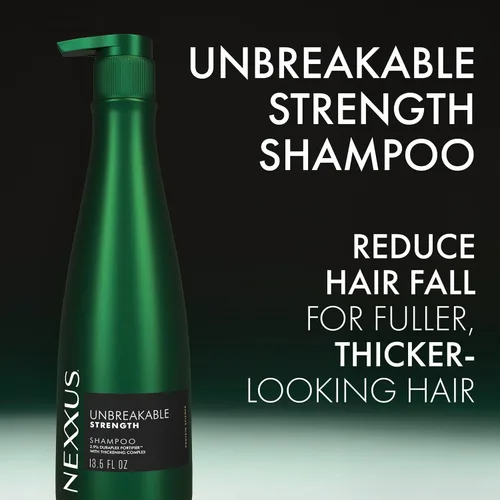 Miniatura 4 de Nexxus Unbreakable Care Champú Anti-Rotura Con Queratina, Colágeno, Biotina Para Cabello Fino Y Delgado, Champú Sin Sulfatos 13.5 onzas