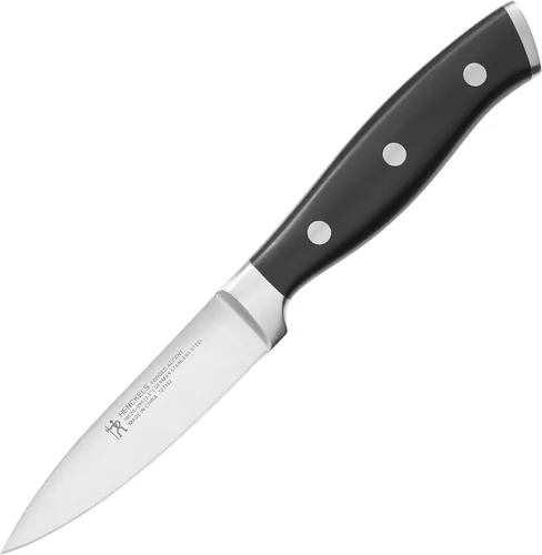 Miniatura 5 de HENCKELS Cuchillo de pelar forjado de 3.5 pulgadas, diseño alemán informado por más de 100 años de maestría, color negro