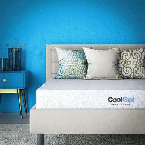 Miniatura 10 de Cool Gel Chill Memory Foam 8-Inch Mattress with Pillow, CertiPUR-US Certified, Mattress in a Box, Twin XL, White