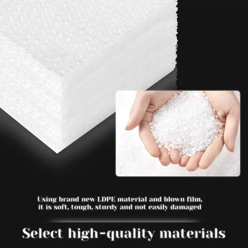 Miniatura 3 de 200 piezas de bolsas de plástico de burbujas, 4 x 6 pulgadas Bolsas de plástico de burbujas transparentes Materiales de embalaje para artículos