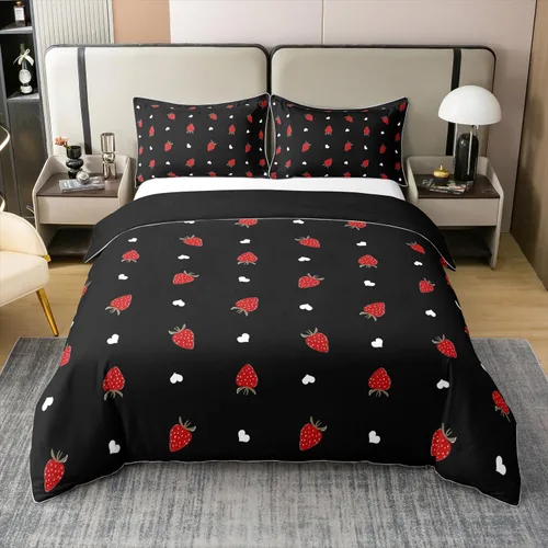 Miniatura 15 de Erosebridal - Juego de funda de edredón 100% algodón con diseño de béisbol, tamaño individual, juego de ropa de cama de sóftbol, bate deportivo