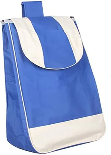 Miniatura 8 de Bolsa de repuesto para carrito de compras, bolsa de carrito de 41 L para carrito de compras, bolsa de almacenamiento impermeable de tela Oxford