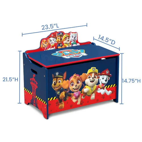 Miniatura 5 de Delta Children - Caja de juguetes Deluxe, PAW Patrol