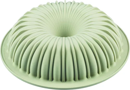 Silikomart Raggio - Molde de silicona, molde flexible para tartas con tecnología 3D para detalles acanalados, fácil de desmoldar, apto para horno,