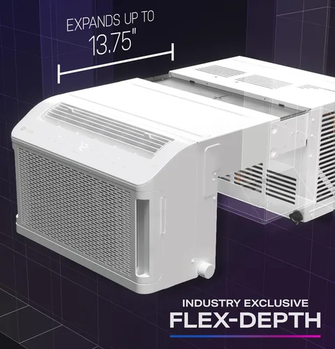 Miniatura 4 de GE Profile ClearView - Aire acondicionado de ventana inversor de 12,200 BTU, tecnología inversor, ultra silencioso para habitaciones grandes +