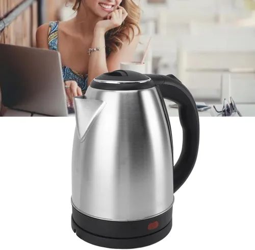 Miniatura 6 de Zerodis Hervidor eléctrico, hervidor de té de ebullición rápida de 2 litros con forro de acero inoxidable, apagado automático, caldera de agua