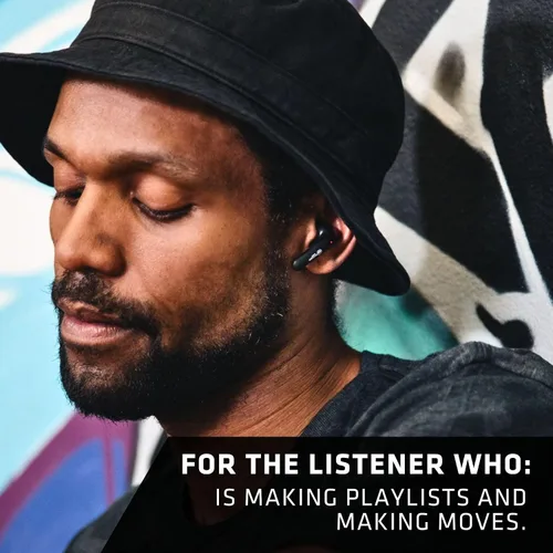 Miniatura 2 de Wicked Audio Auriculares Bluetooth inalámbricos Mojo 500 True Micrófonos de llamada claros Batería de larga duración Aplicación móvil Modos