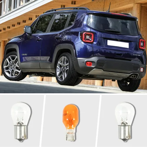Miniatura 5 de Soporte para lámpara trasera izquierda del lado del conductor con arnés compatible con Jeep Renegade 2015 2016 2017 2018 2019 2020 2021 2022 2023