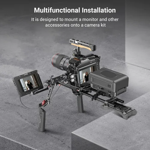 Miniatura 2 de SmallRig Montaje EVF ajustable con abrazadera NATO MD3507