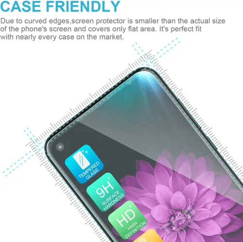 Miniatura 7 de TJS Funda para Motorola Moto G Pure 2021/Moto G Power 2022, con protector de pantalla de vidrio templado, resistente, resistente, a prueba de Azul