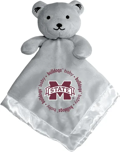 Miniatura 10 de Baby Fanatic Oso de seguridad gris - NCAA - Con licencia oficial Snuggle Buddy