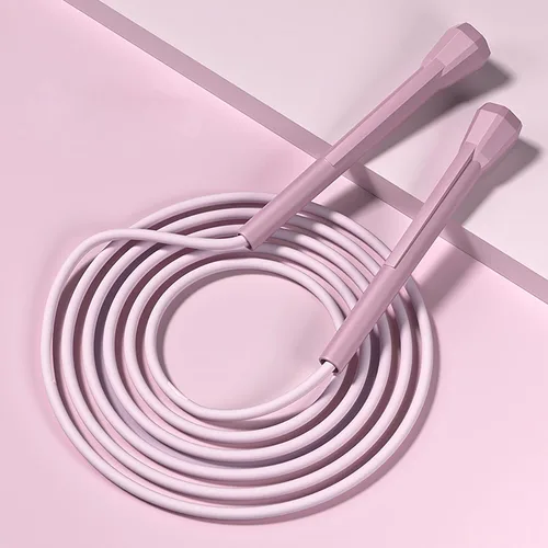 Miniatura 3 de Cuerdas de saltar para fitness, cuerda de saltar suave, ligera, sin torceduras, PVC, para mujeres, hombres, ejercicio, actividades en interiores