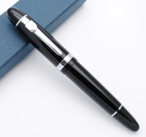Miniatura 6 de JINHAO 159 - Pluma estilográfica M (negra con clip dorado)