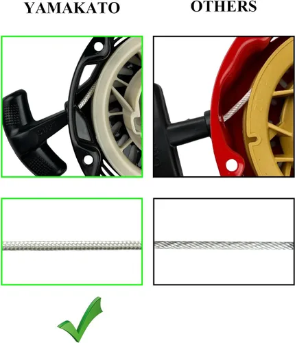 Miniatura 3 de YAMAKATO 212cc Pull Start para Predator 212 Recoil Starter Aftermarket para Champion Generator Coleman Ct200u ex Bt200x 196 224 cc Mini Bike Go Kart