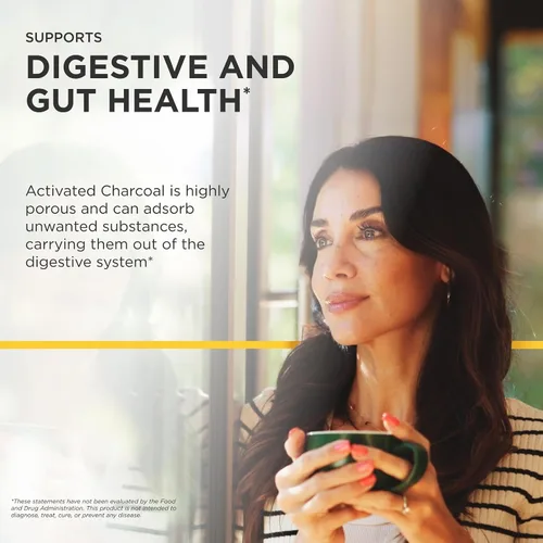 Miniatura 5 de Integrative Therapeutics Carbón activado - Suplemento para la salud digestiva e intestinal* - Soporte gastrointestinal* - Sin gluten y sin lácteos