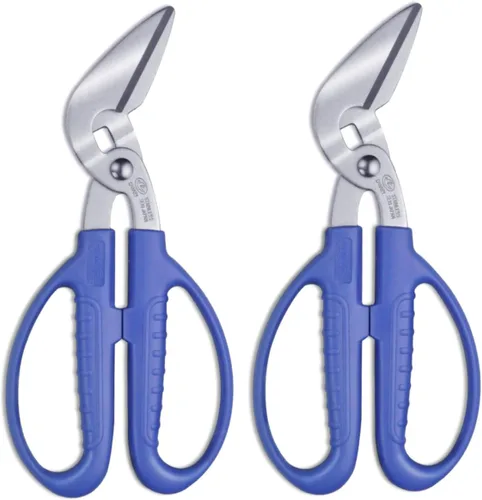 CANARY Tijeras de cartón corrugado de 8.5 pulgadas, tijeras de manualidades pesadas con hoja angular, acero inoxidable japonés, fabricadas en Japón,