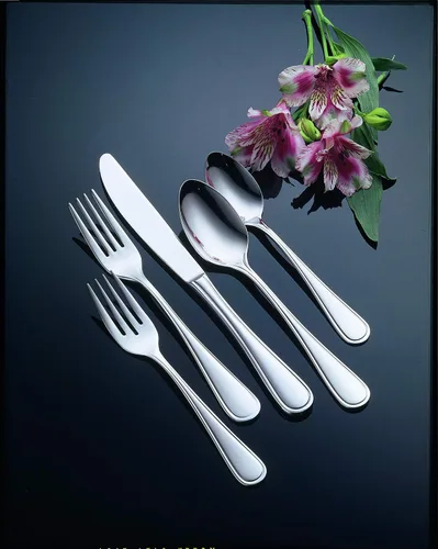 Miniatura 3 de Oneida Foodservice New Rim - Cucharitas de acero inoxidable 18/10, 12