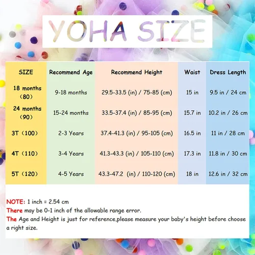 Miniatura 4 de YOHA Vestido tutú de cumpleaños para niñas pequeñas, tutú de sirena, suave, con pompones, para niñas pequeñas
