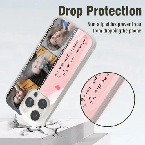 Miniatura 2 de Fundas de teléfono personalizadas para niñas, estética, linda funda para iPhone 11, 12, 13, 14, 15, 16 Pro Max Plus Mini, para Samsung Galaxy S21