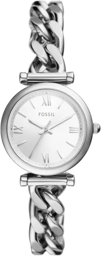 Miniatura 16 de Fossil Carlie - Reloj de cuarzo de acero inoxidable de tres manecillas para mujer
