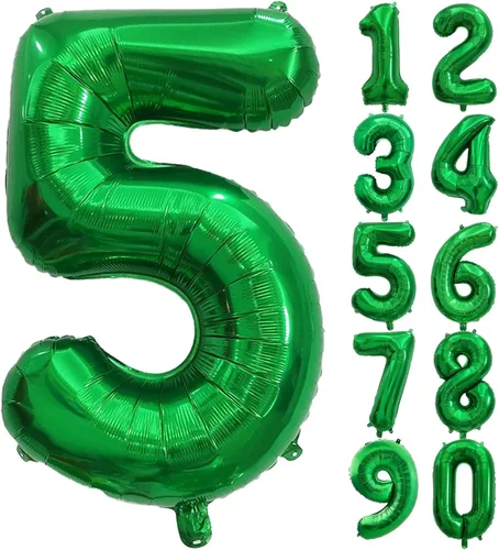 Miniatura 12 de SINBEE Globo dorado del número 10, papel de aluminio Mylar de 40 pulgadas, decoración de fiesta reutilizable para cumpleaños, aniversario, Oro