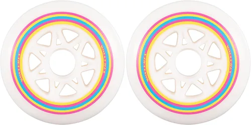Miniatura 7 de Rollerex Lollipop Boardwalk - Ruedas para patines en línea (paquete de 2 con rodamientos, espaciadores y arandelas)