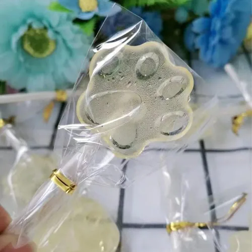 Miniatura 5 de Newk Molde de silicona Lollipop, 4 paquetes de 6 moldes de silicona antiadherentes para piruletas de chocolate y dulces