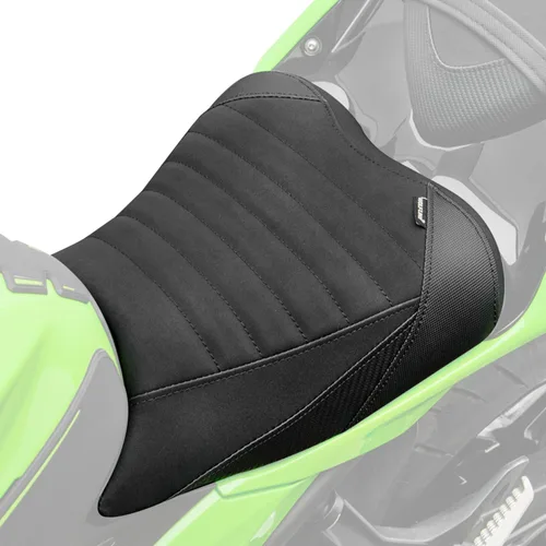 Miniatura 14 de Almohadilla de Asiento para Motocicleta Delantero Conductor Trasero Pasajero para Kawasaki Ninja400 Z400 2018 2019 2020 2021 2022 2023 2024 2025