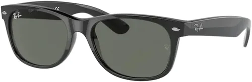 Ray-Ban RB2132 NEW WAYFARER - Gafas de sol para hombres y mujeres + paquete con kit de cuidado de gafas de cortesía de diseñador iWear