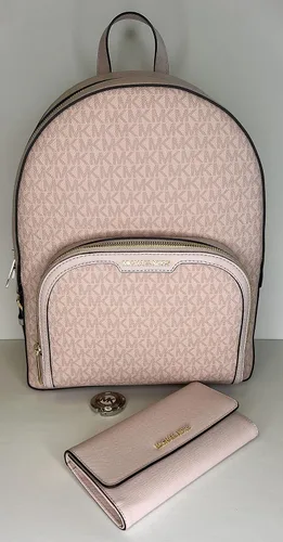 Miniatura 2 de MICHAEL Michael Kors Jaycee - Mochila grande con bolsillo con cremallera y gancho grande para cartera triple