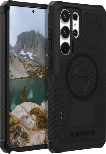 Miniatura 18 de Rokform - Funda para Galaxy S23, Serie Resistente, Carcasa Magnética con Bloqueo de Giro, Funda Blindada Probada contra Caídas (Negro)