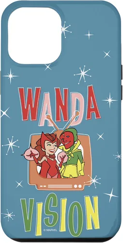 Miniatura 26 de Marvel WandaVision Wanda & Vision Retro TV Artwork - Carcasa para iPhone 17