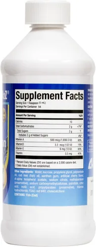 Miniatura 2 de HealthA2Z® Aceite de hígado de bacalao con vitaminas A, D y E, apoya el sistema inmunológico, corazón saludable*, cerebro*, articulaciones* y salud