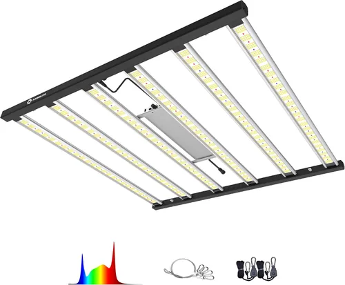 Miniatura 12 de Luz de Cultivo FARMLITE Luces LED de Cultivo para Plantas de Interior Espectro Completo Luz de Crecimiento de Plantas Lámparas Colgantes de Cultivo