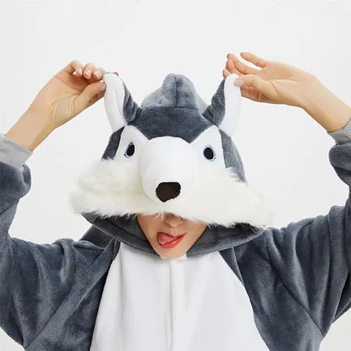 Miniatura 3 de Petrella Animal Kids Onesie Cute One Piece Pajamas Halloween Costume Chrismas Cosplay Sleepwear Unisex for Boys & Girls
