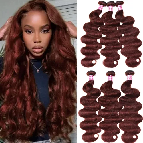 Miniatura 9 de Nadula Hair 7a, extensiones de cabello virgen brasileño con ondas, 3 mechones naturales de cabello brasileño con ondas sin procesar