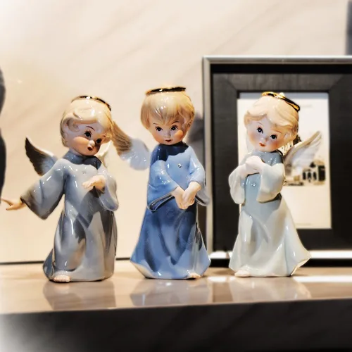 Miniatura 2 de MTME Figuras de porcelana, permitiendo que los sueños se eleven, artesanías, escultura, decoración del hogar (adorno, decoración, regalo)