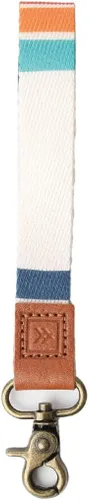 Miniatura 7 de Correa de muñeca de Thread Wallets para hombres y mujeres, llavero de pulsera para insignia, billetera y correa de muñeca para teléfono Línea fina