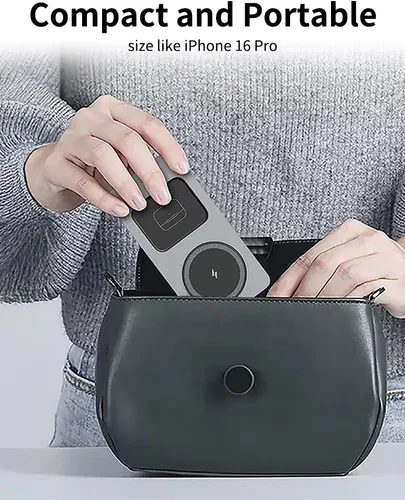 Miniatura 5 de Estación de carga inalámbrica plegable 3 en 1 para iPhone, Apple Watch, AirPods, marco de aleación de aluminio, carga rápida de 15 W, soporte Gris