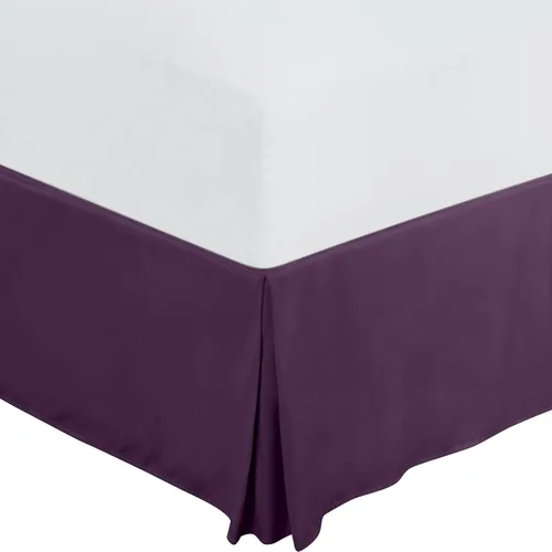 Miniatura 17 de Utopia Bedding Falda para cama individual – Paquete de 20 – Volantes plisados cuádruples suaves – Fácil ajuste con caída a medida de 15 pulgadas