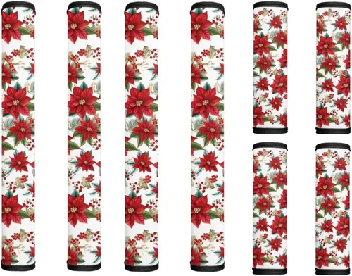 Miniatura 9 de America250 - Juego de 8 fundas antideslizantes para manijas de puerta de refrigerador, 4 de julio de 2026, protectores para nevera, horno, mantener