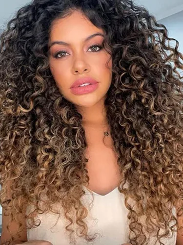 Miniatura 35 de 7 paquetes de cabello rizado de ganchillo GoGo de 6 pulgadas, pelo corto, para mujeres, rizos de playa, trenzas de ganchillo de torsión profunda