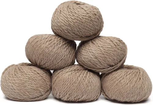 Miniatura 58 de Juego de 3 madejas 100% de lana de alpaca bebé, peso voluminoso, fabricadas en Perú, celestial suave y perfecto para tejer y tejer a ganchillo